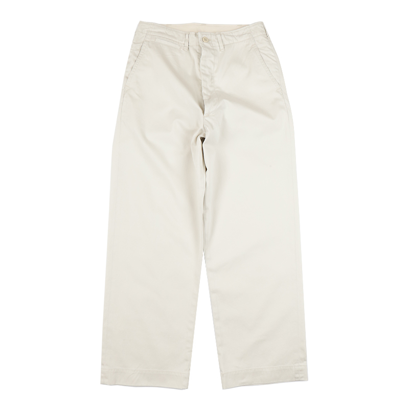 orSlow Vintage Fit Army Trousers (Unisex) Ivory