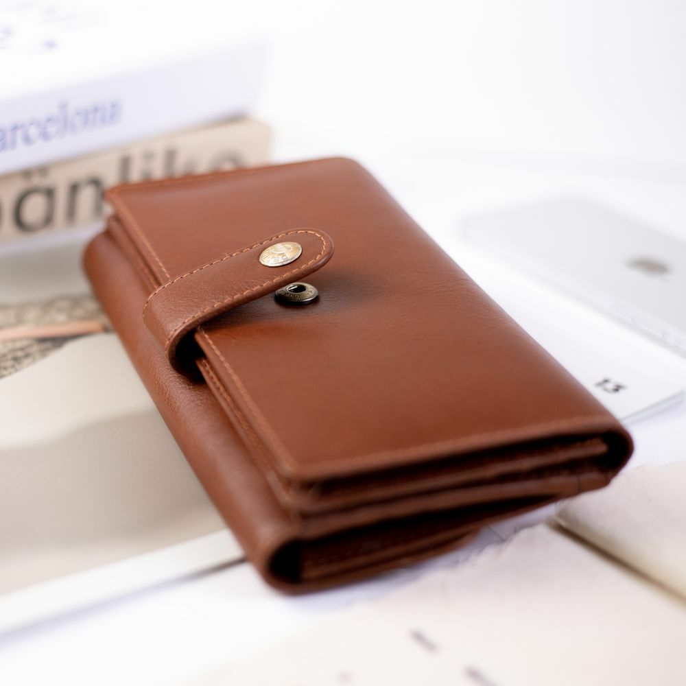 『新品上市』老爺有喜 大空間釦式長夾 (074355cd)