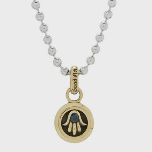 LOTUS PENDANT | HAMSA - MEDIUM