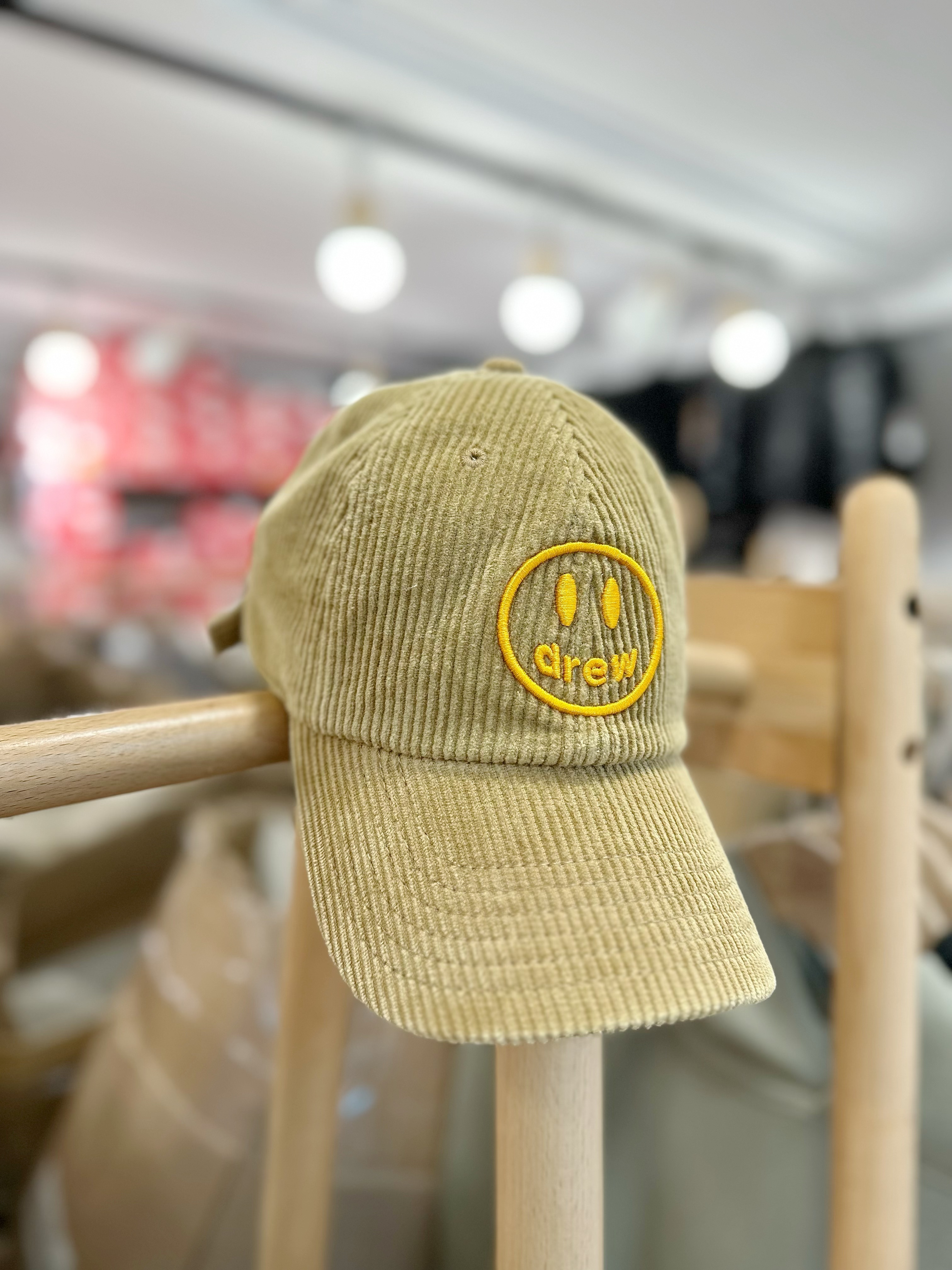drew house mascot dad hat BROWN