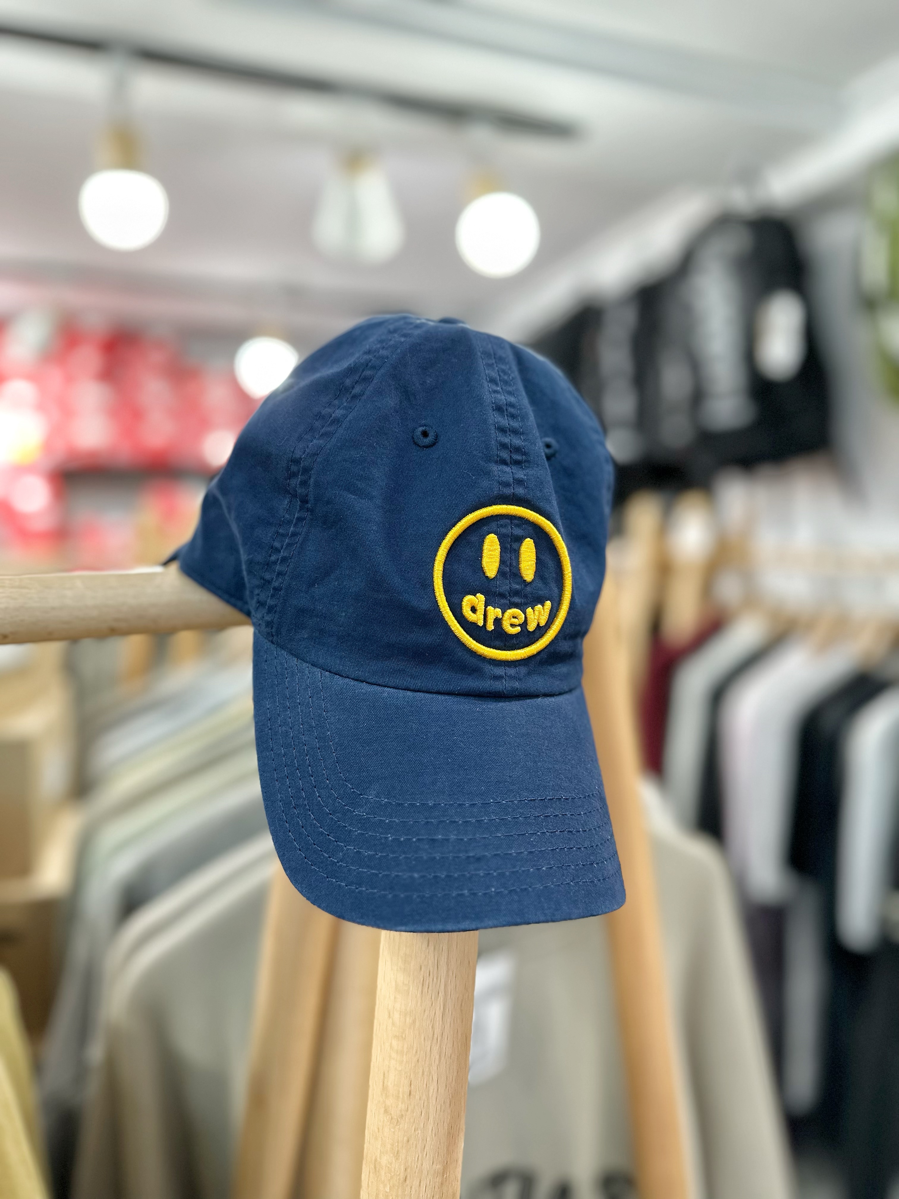 drew house mascot dad hat navy
