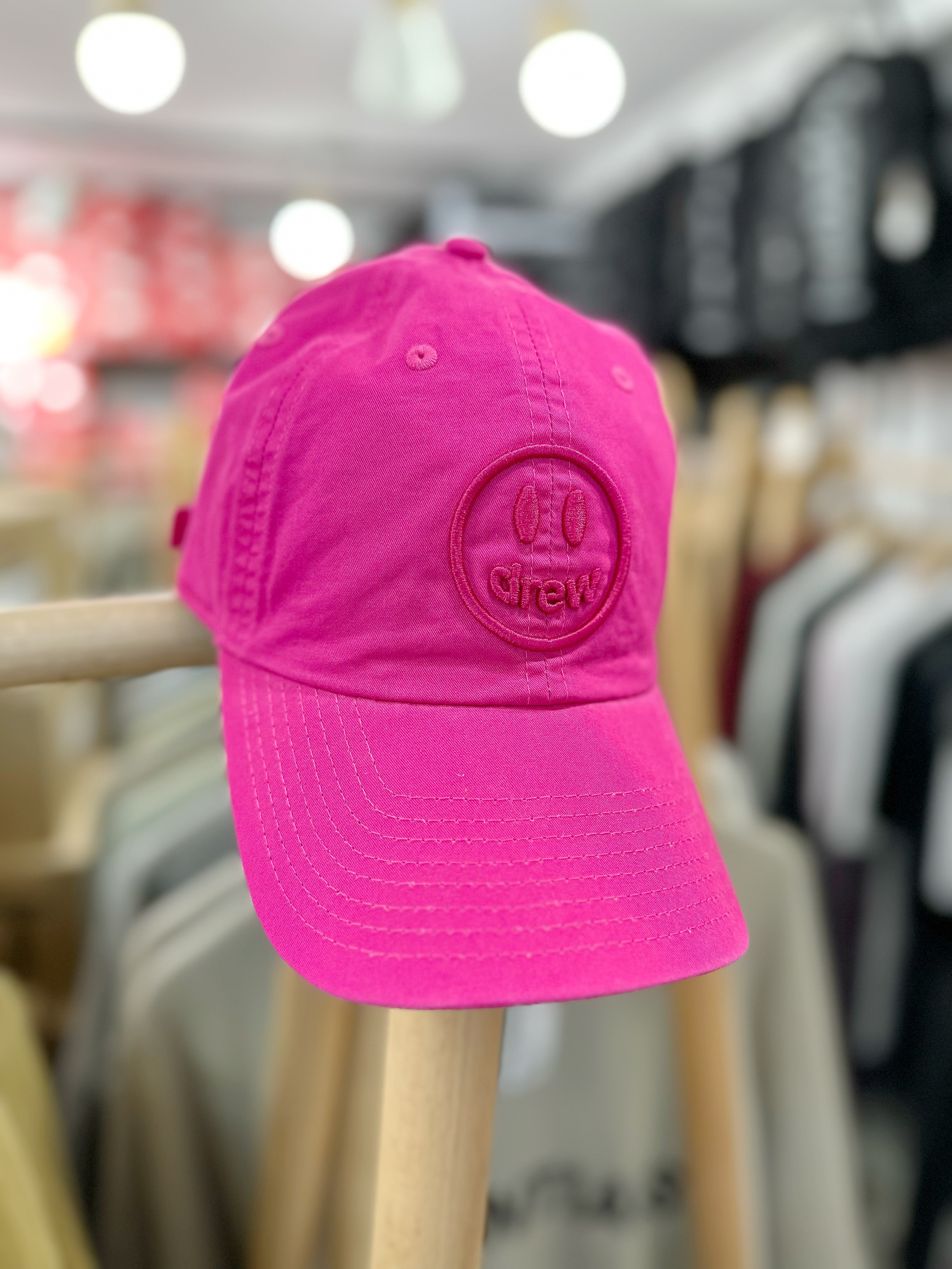 drew house mascot dad hat magenta