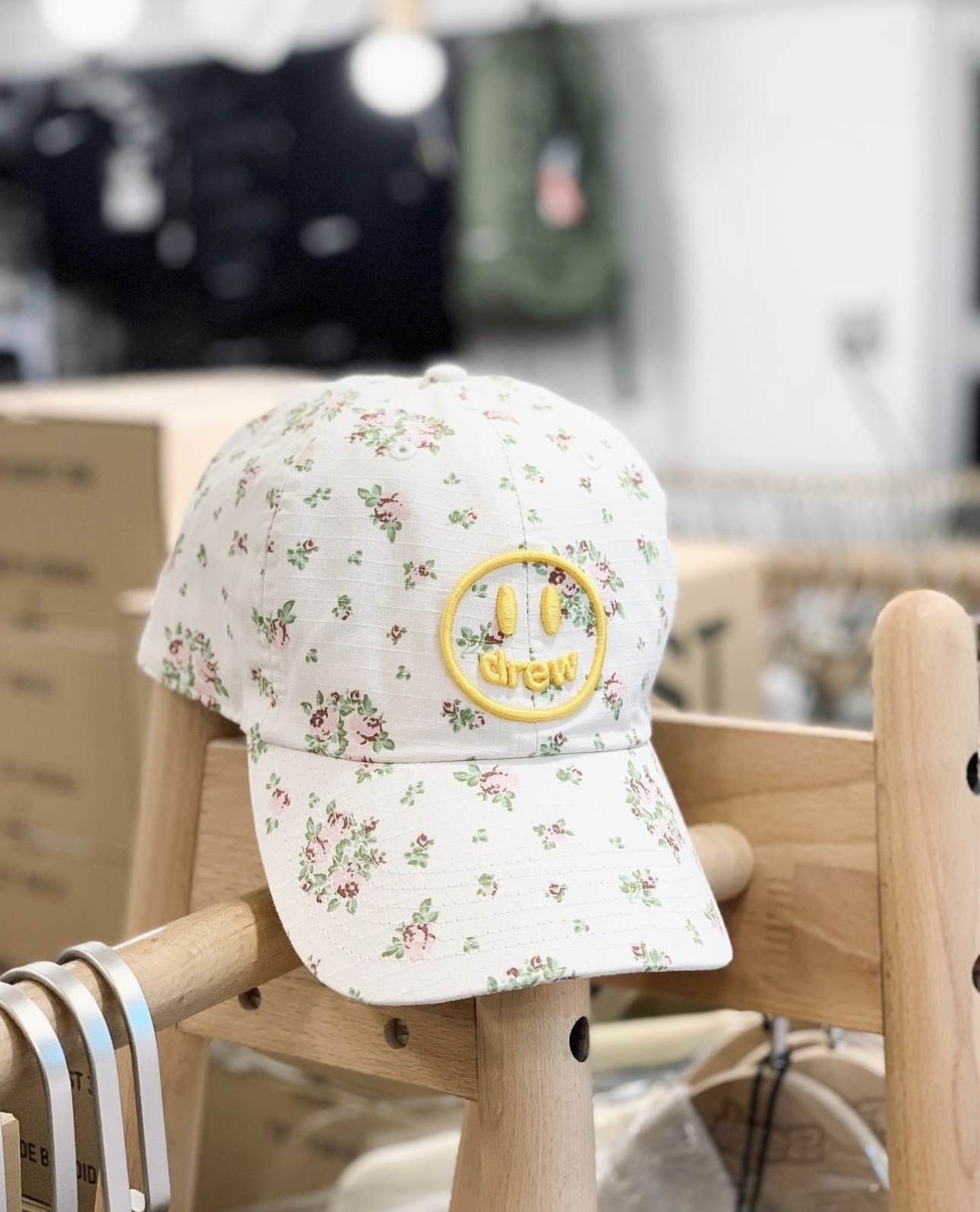 drew house mascot dad hat Ditsy Floral