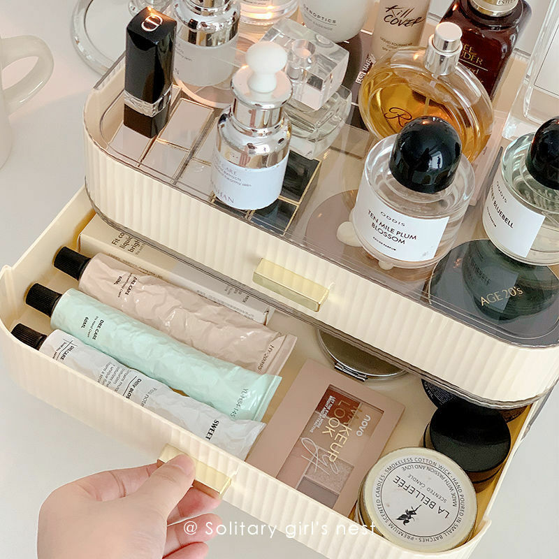 《2091》Hello  ins風防塵桌面收納盒