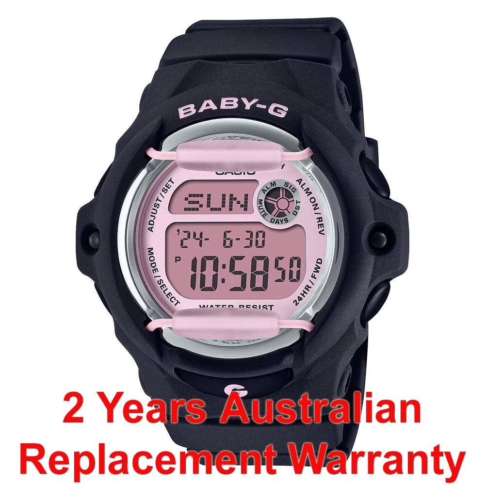 Buy Casio Baby-G BG-169U-1C Black x Pink Digital Watch