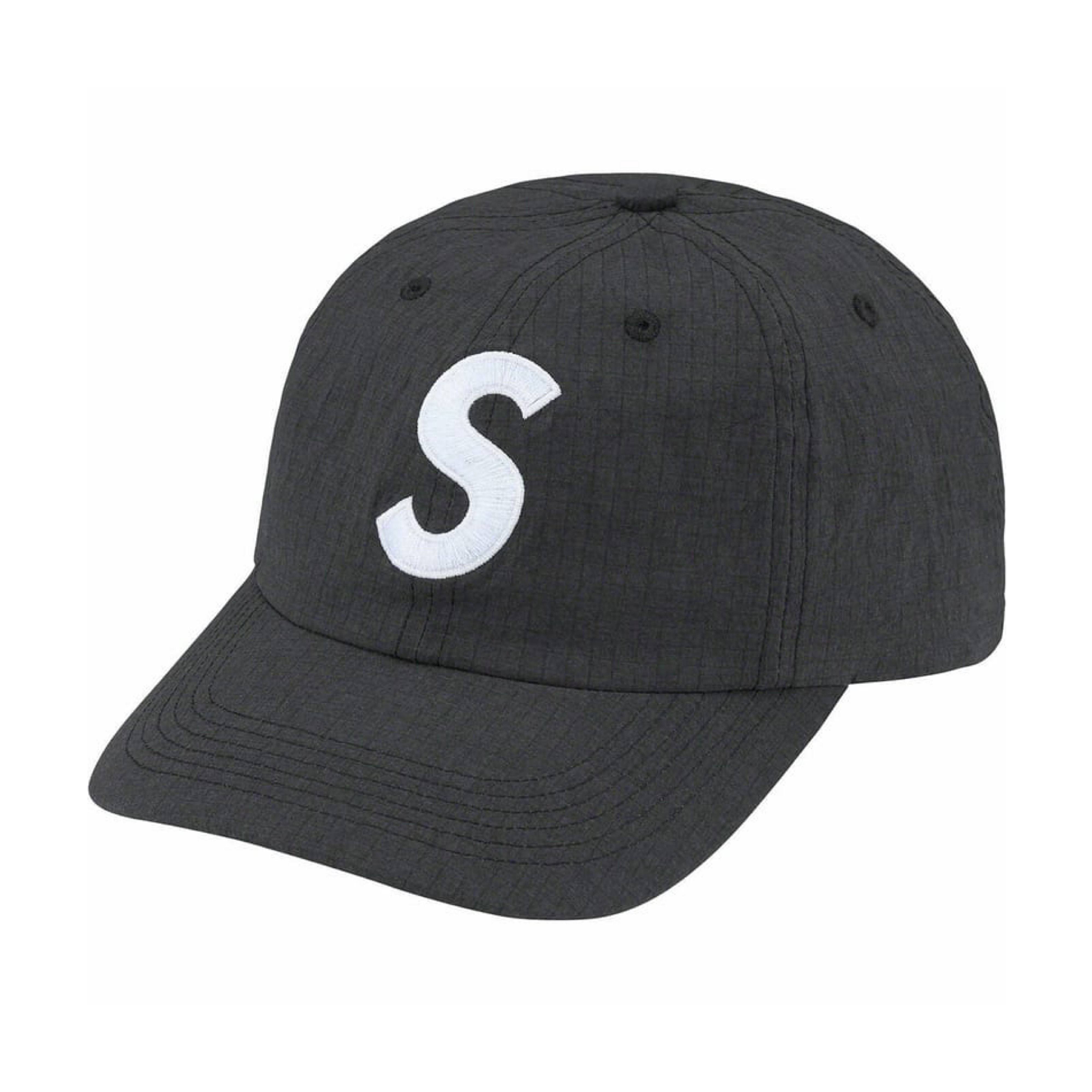 Supreme Cordura® Ripstop S Logo 6-Panel (Black)