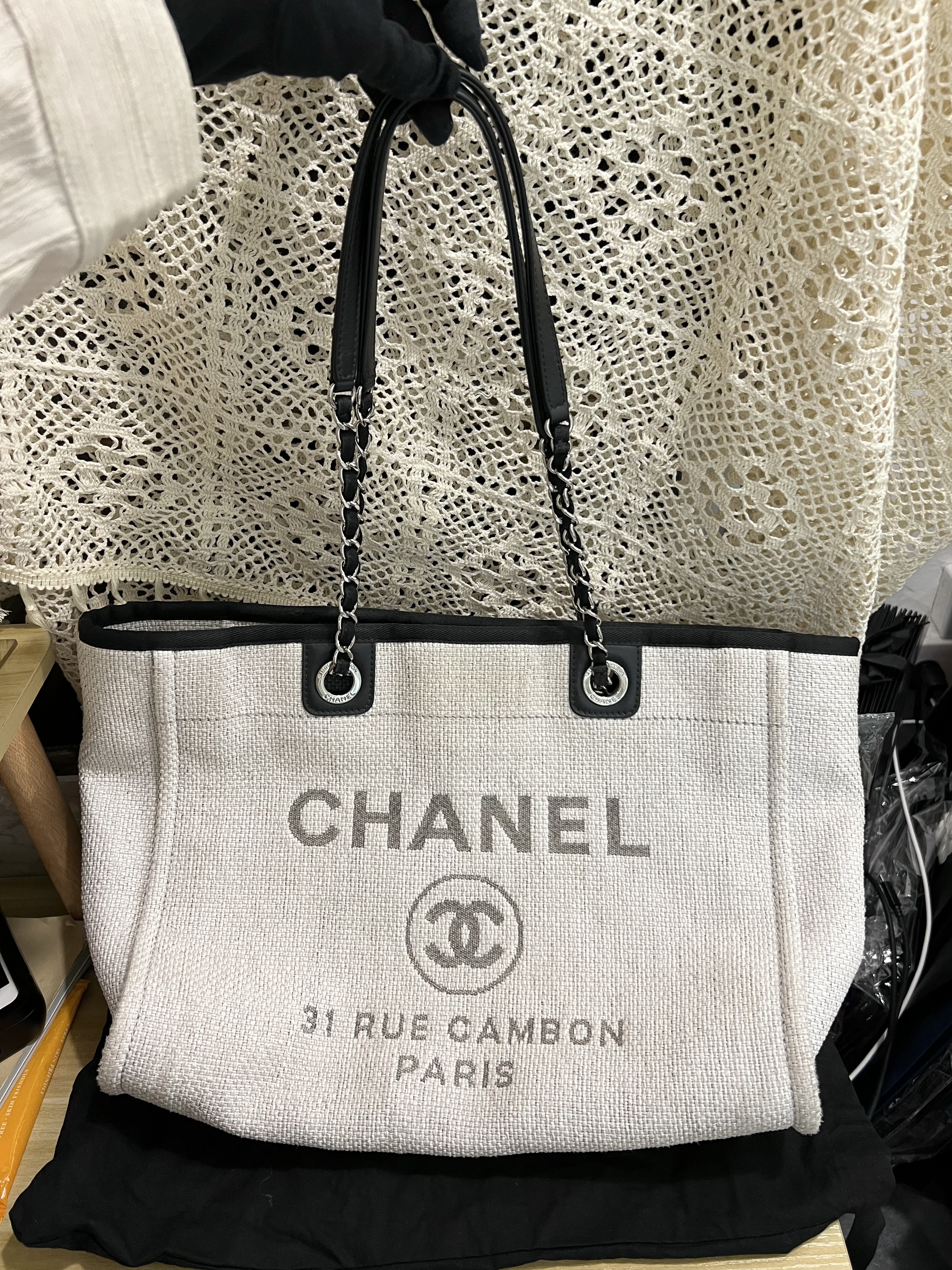 Chanel Deauville Tote Bag Medium