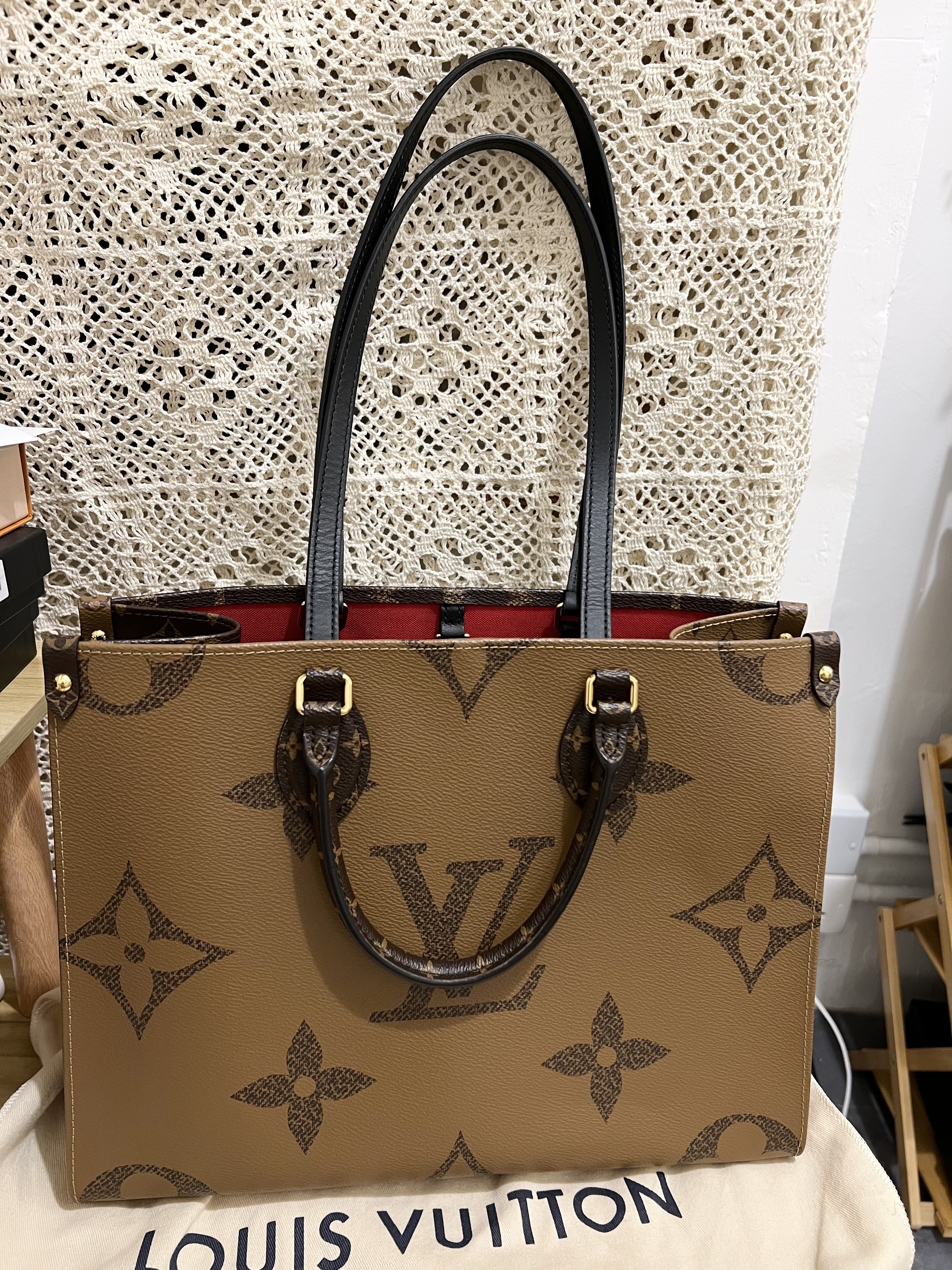 LV On The Go Tote Bag MM Size