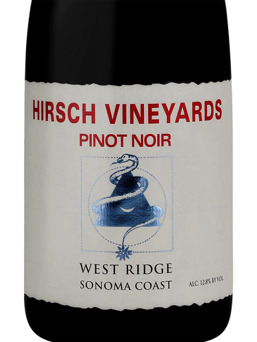 Hirsch Vineyards West Ridge Pinot Noir 2018 (RP93)