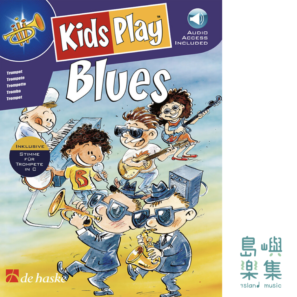 KIDS PLAY BLUES Trumpet in Bb, C Notation