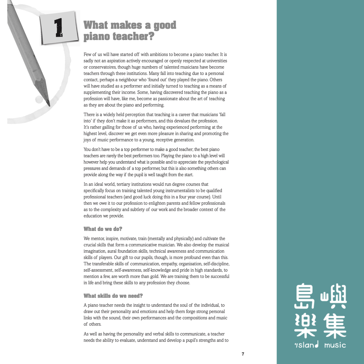 The Piano Teacher's Survival Guide (Tutorial)