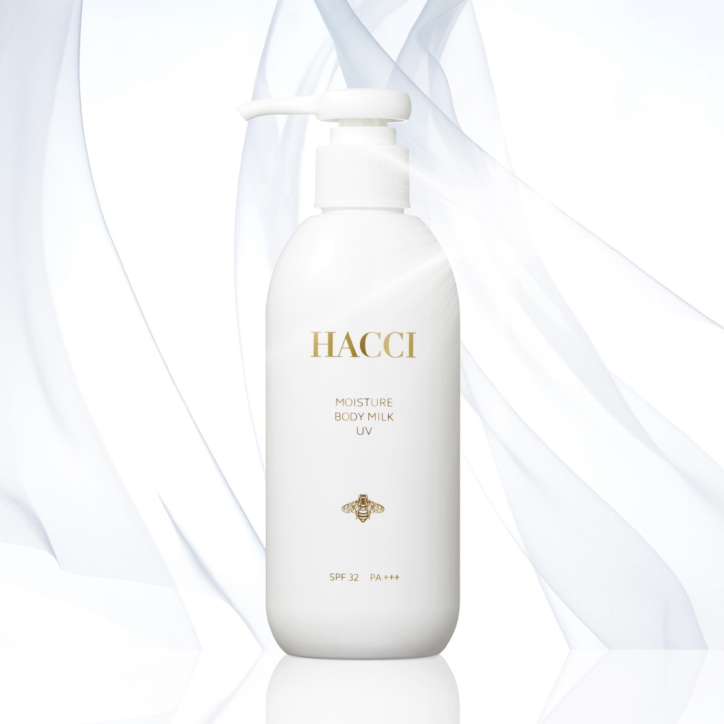 [限定] HACCI Moisture Body Milk UV SPF32 PA+++ 保濕輕盈身體乳UV 250ml