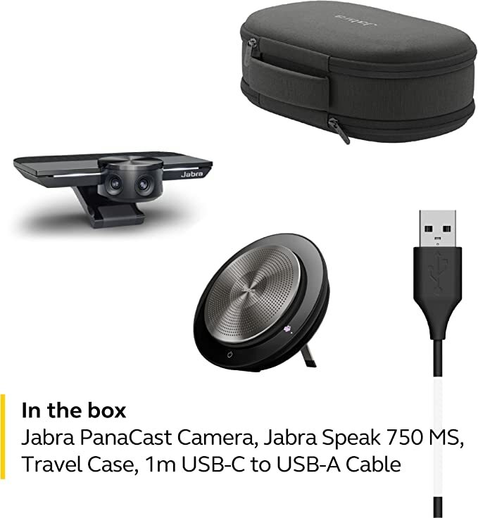 Jabra PanaCast Meet Anywhere Mini Bundle 8402-129視訊會議組合套裝