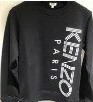 [S] KENZO SPORT SWEATSHIRT,BLACK, F9655SW1324MD-99 (SK24)