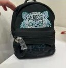 [S] KENZO FALL TIGER MINI BACKPACK,BLACK/BLUE, 3603679868451 (SK43)