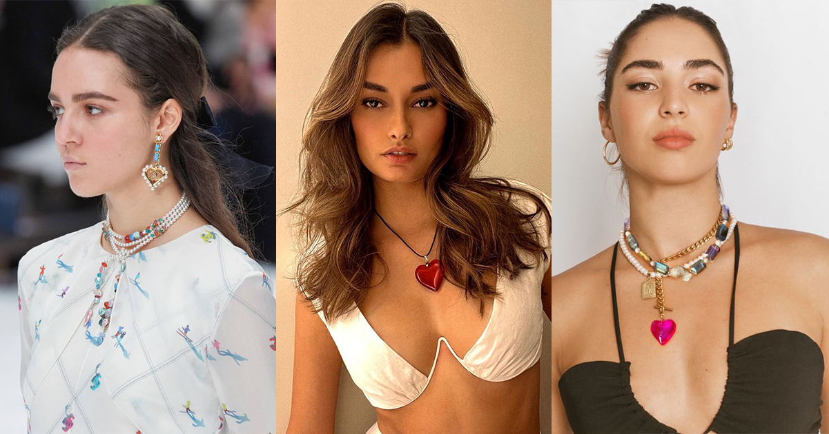 甜蜜旋風來襲，時尚潮流圈的新寵兒-心形配飾