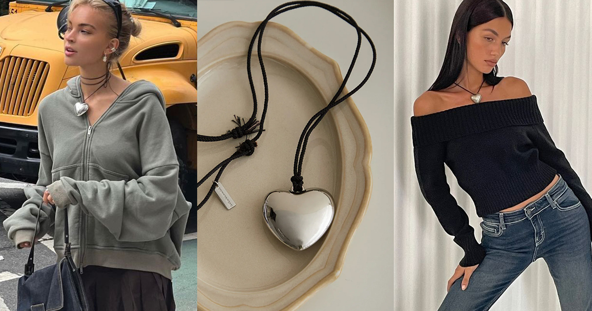 甜蜜旋風來襲，時尚潮流圈的新寵兒-心形配飾