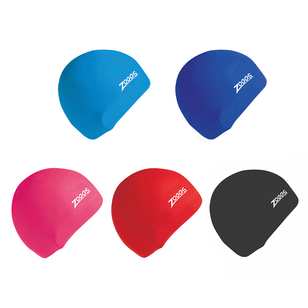 ZOGGS 兒童 經典素面矽膠泳帽(防水/選手可用)