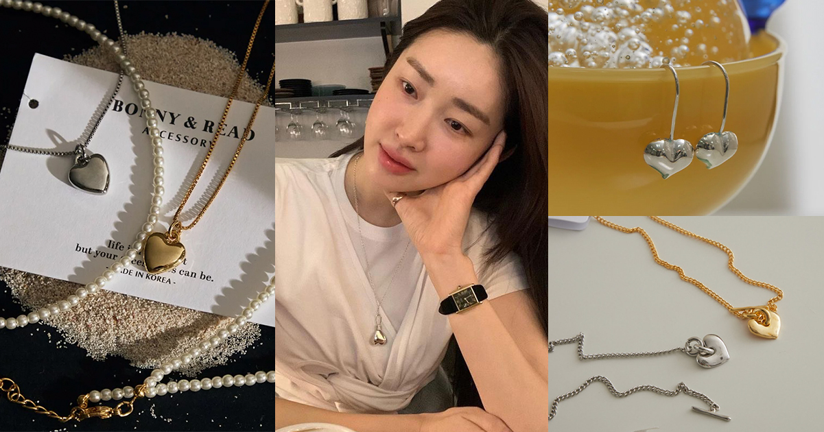 甜蜜旋風來襲，時尚潮流圈的新寵兒-心形配飾