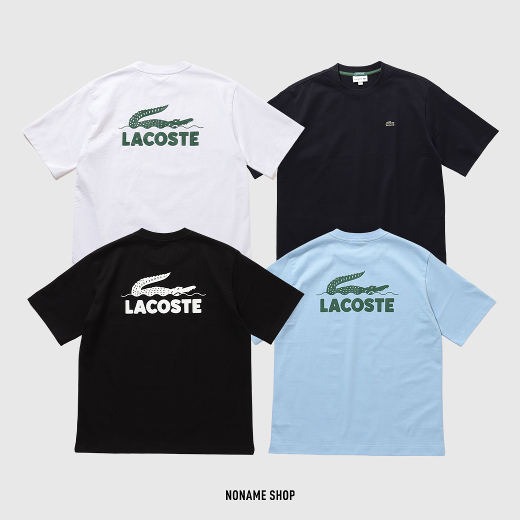 LACOSTE 經典LOGO 日本限定款鱷魚短T 四色(男/女款)