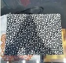 [S] KENZO MONOGRAM LARGE CLUTCH,WHITE/BLACK, 3612230212657 (SK59)