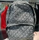 [S] KENZO MONOGRAM BACKPACK,WHITE/BLACK, 3612230212664 (SK68)