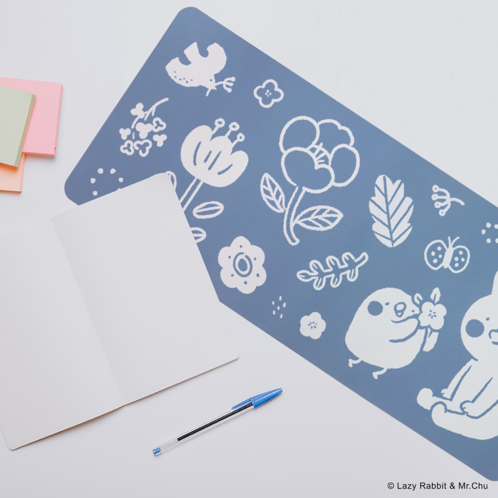 懶散兔與啾先生超大滑鼠(桌)墊