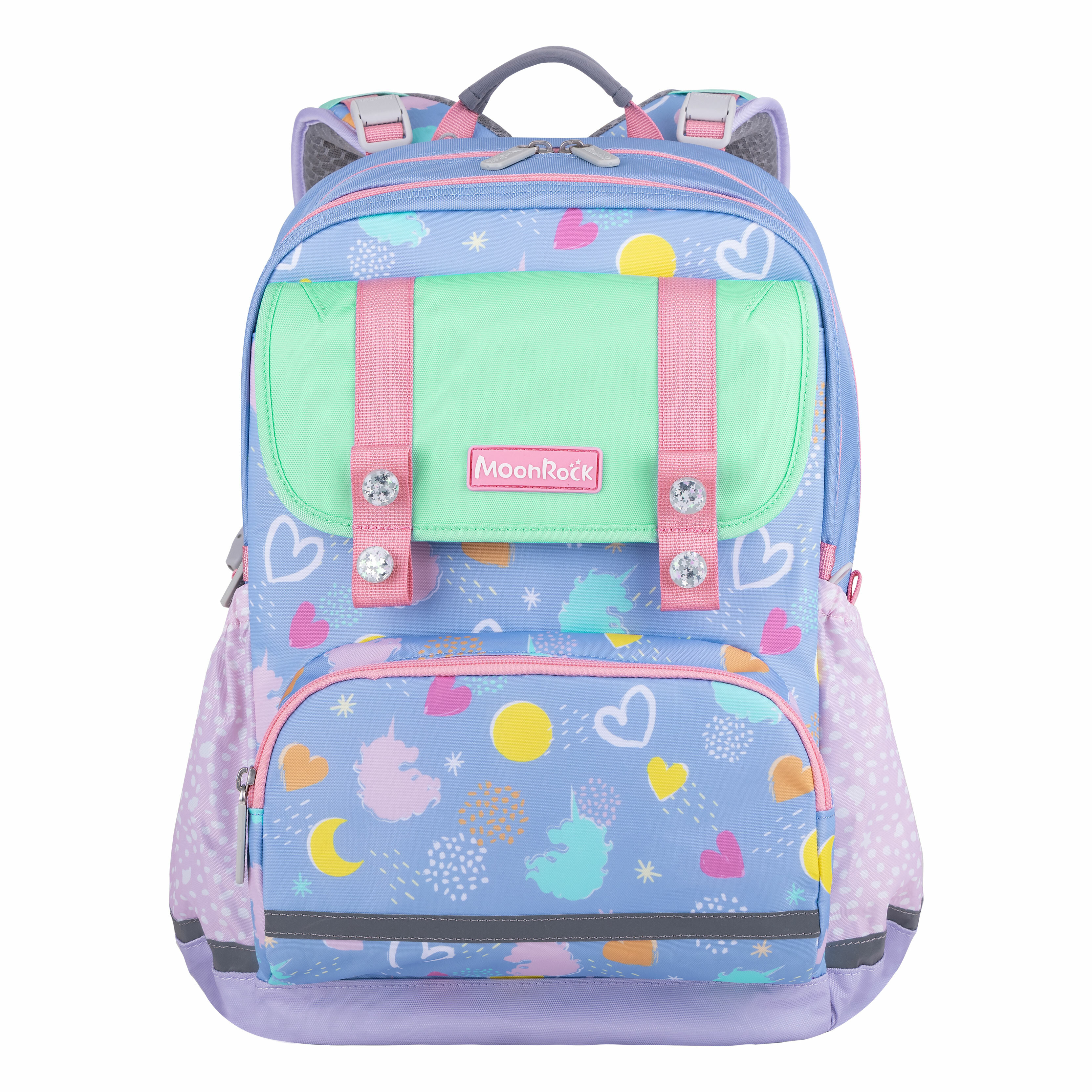 SP200P 中高年級 淺藍色限定版 成長型護脊書包