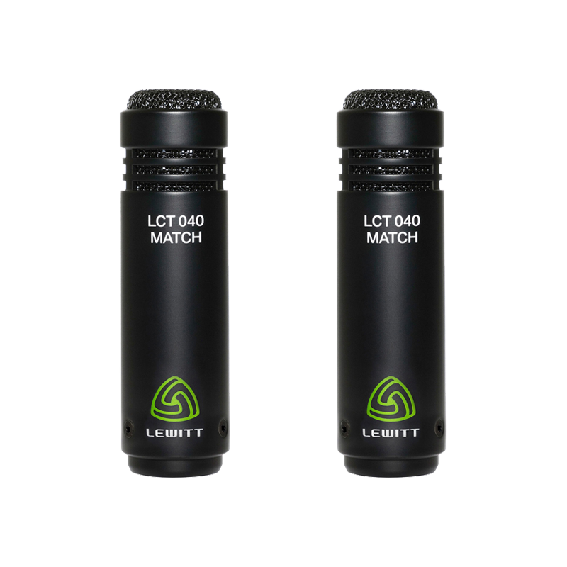 LEWITT LCT 040 MATCH Stereo Pair 小振膜電容式麥克風 (立體聲配對組)