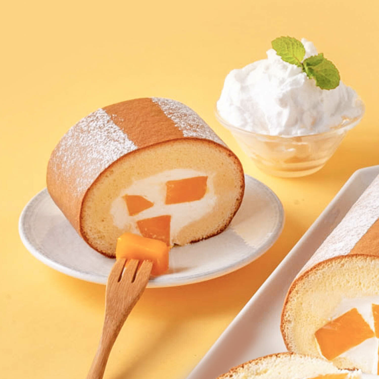 芒果鮮乳捲【季節限定/芒果蛋糕/長條蛋糕】