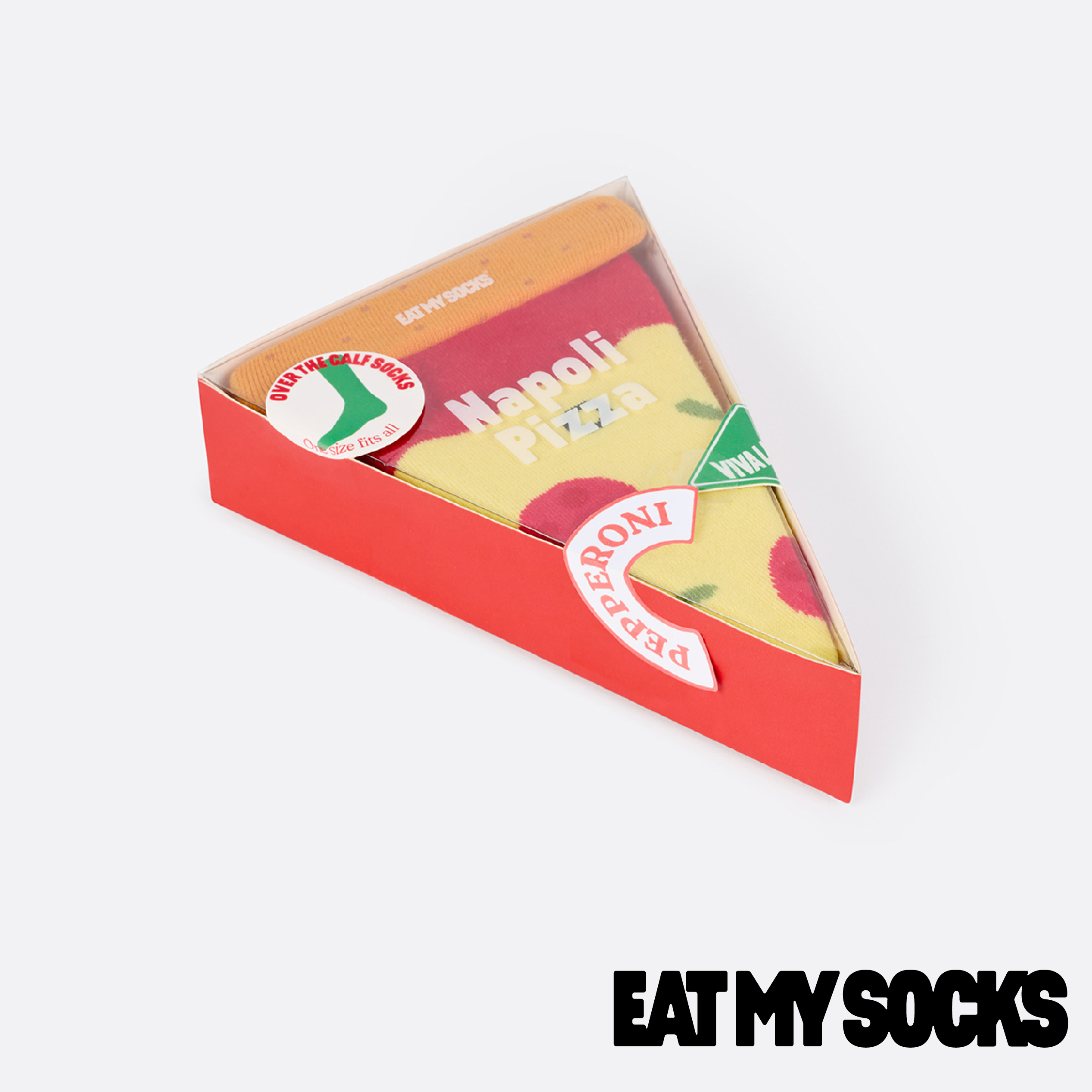 EAT MY SOCKS｜襪子｜快餐系列｜Pizza切片