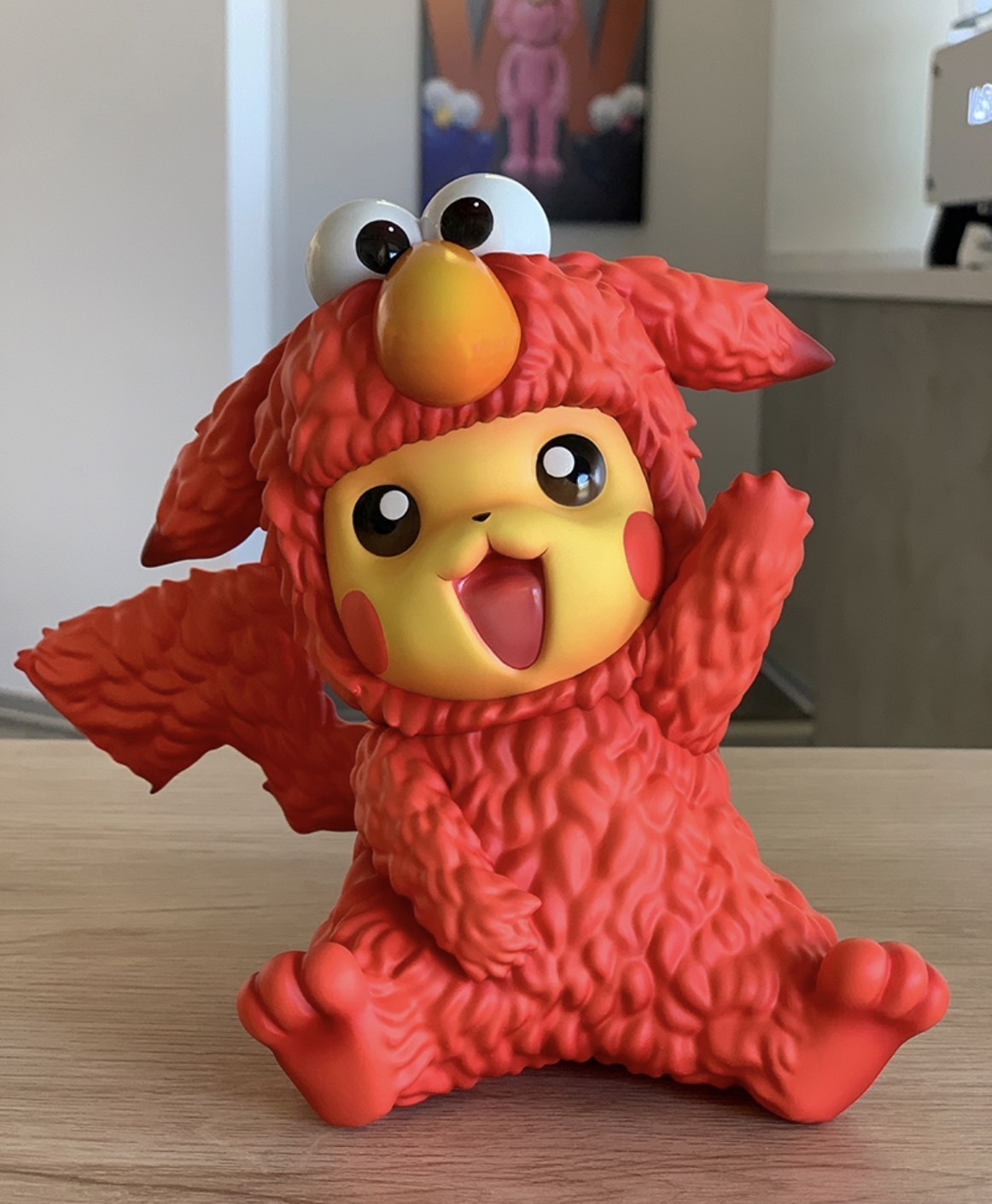 寶可夢 皮卡丘 ELMO 翻玩 公仔 模型