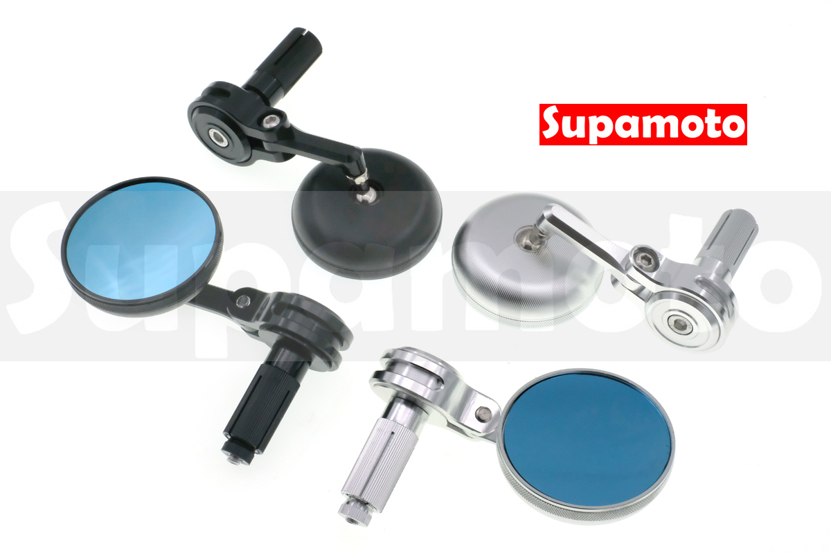 -Supamoto- M181 圓型 手把鏡 CNC 端子鏡 車把鏡 後照鏡 牛角鏡 咖啡 CB350 通用 改裝