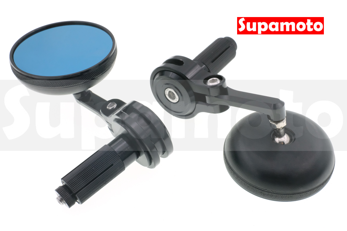 -Supamoto- M181 圓型 手把鏡 CNC 端子鏡 車把鏡 後照鏡 牛角鏡 咖啡 CB350 通用 改裝