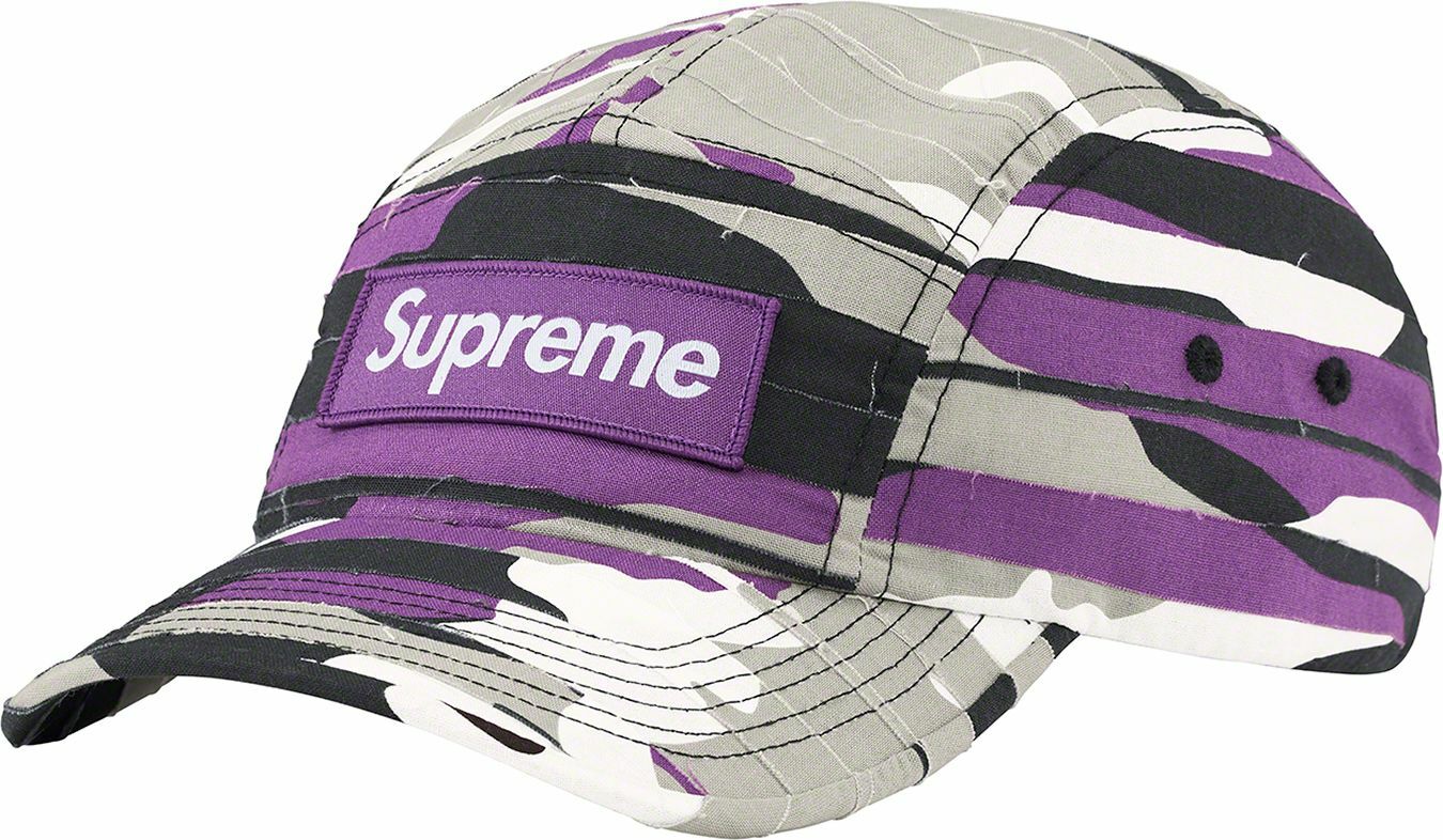 Supreme Layered Camo Camp Cap (4Colors)