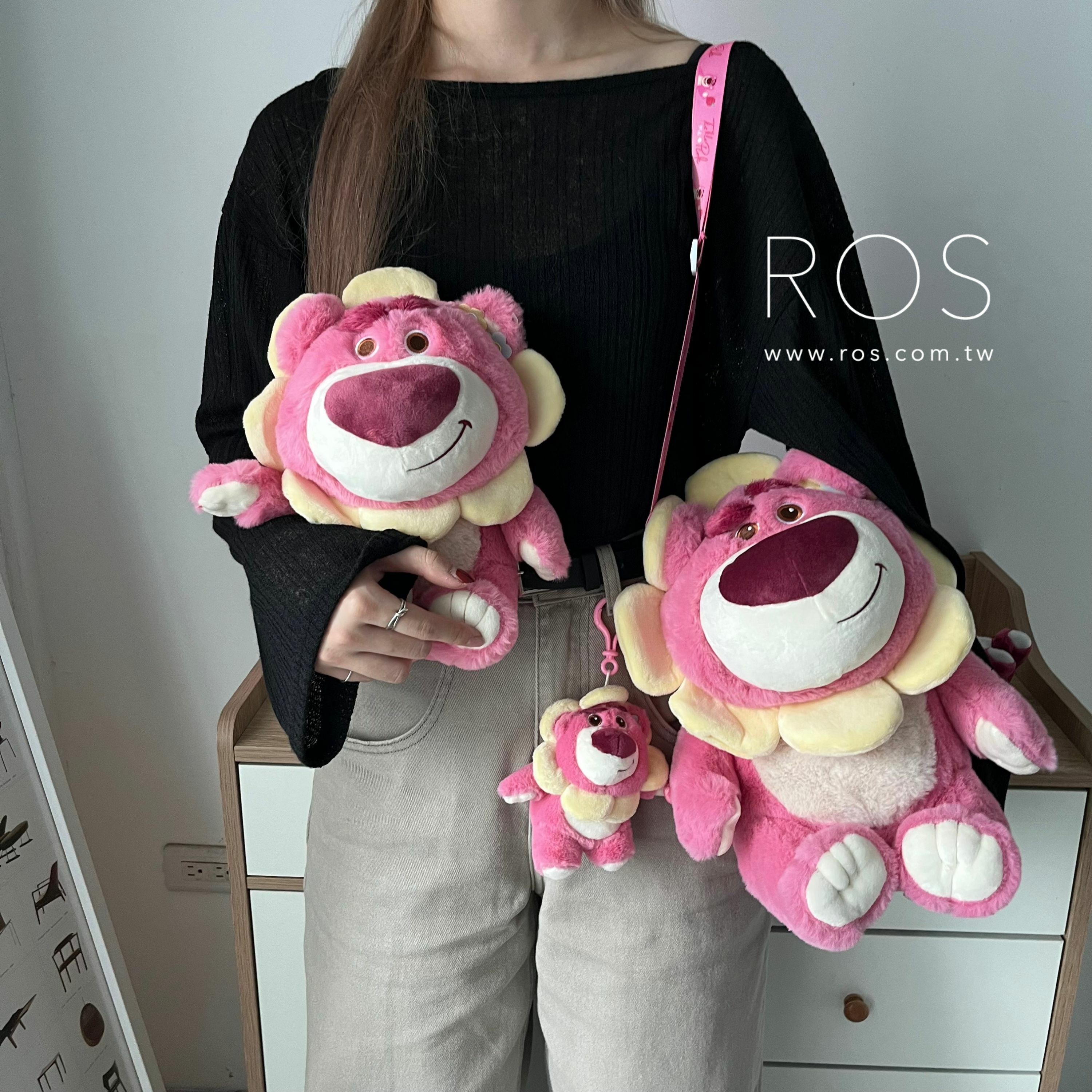 正版授權 迪士尼花朵玩偶 吊飾