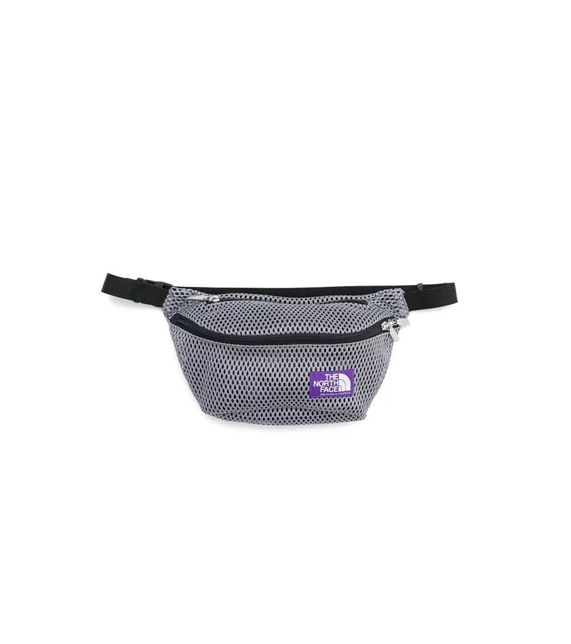 折扣現貨┃日本限定 紫標 THE NORTH FACE PURPLE LABEL Mesh Waist Bag 網眼 洞洞 腰包