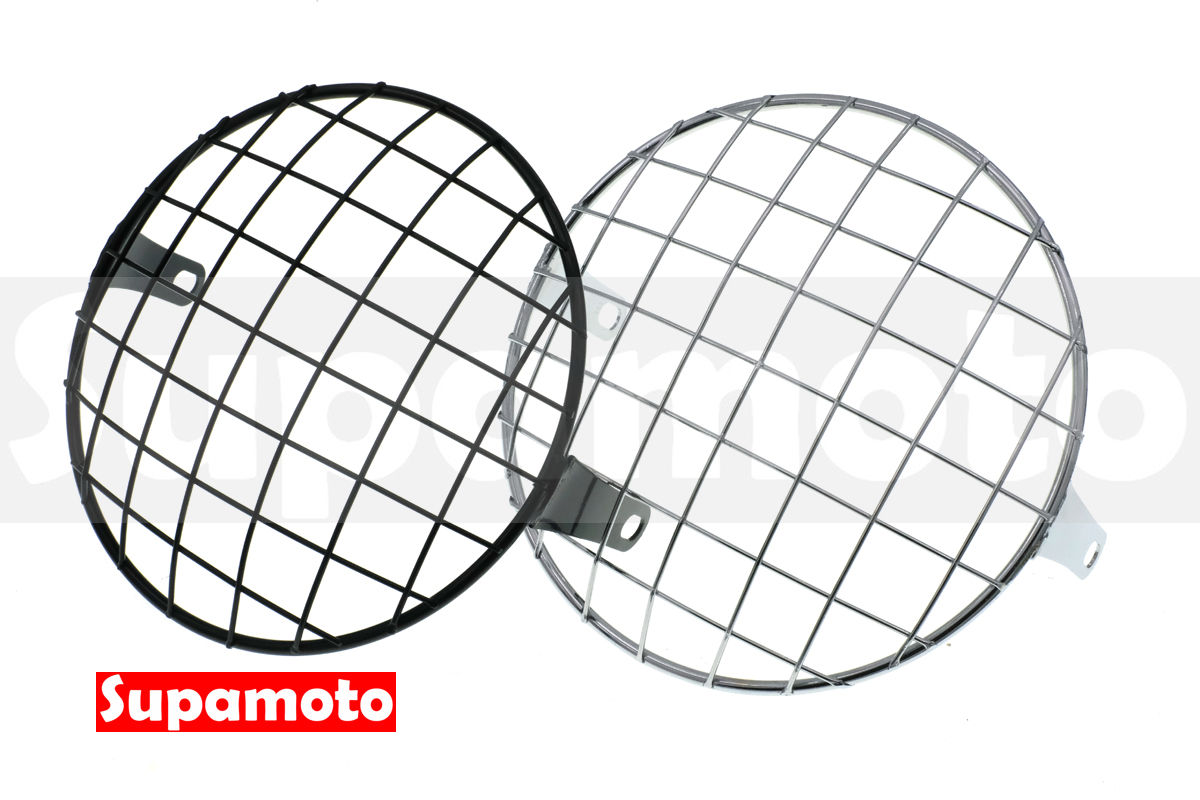 -Supamoto- CB350 燈罩 燈網 大燈網 大燈罩 頭燈 烤肉網 柵欄 復古 方格 通用 改裝 7吋