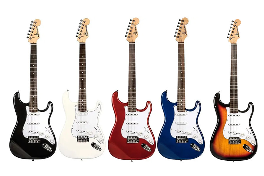 Bensons ST-1 Stratocaster 單單單拾音器 小搖座電吉他 黑色 / 白色 （附贈琴袋、導線、背帶）