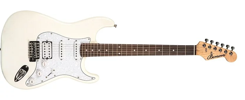 Bensons 電吉他 Stratocaster ST-3 單單雙 黑色、白色、漸層、藍色（附贈琴袋、導線、背帶） 第 3 張圖片｜三峽吉他 / Bass