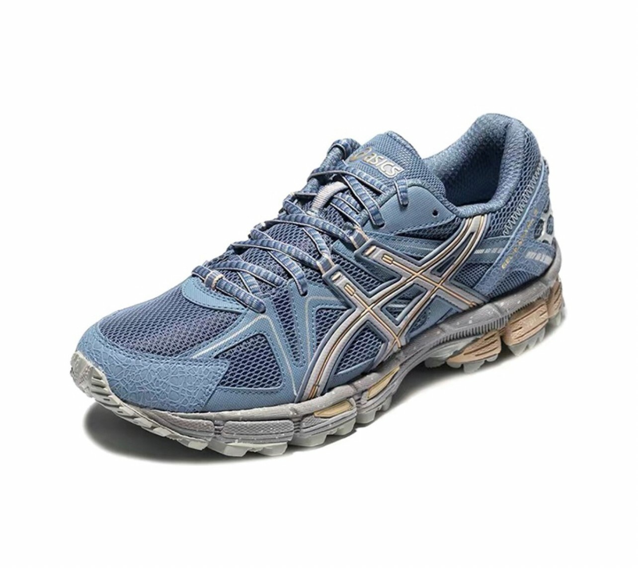 代購 Asics 亞瑟士 Gel-Kahana 8 網布 戶外 跑步鞋 慢跑鞋 男款 卡其藍 MAY-