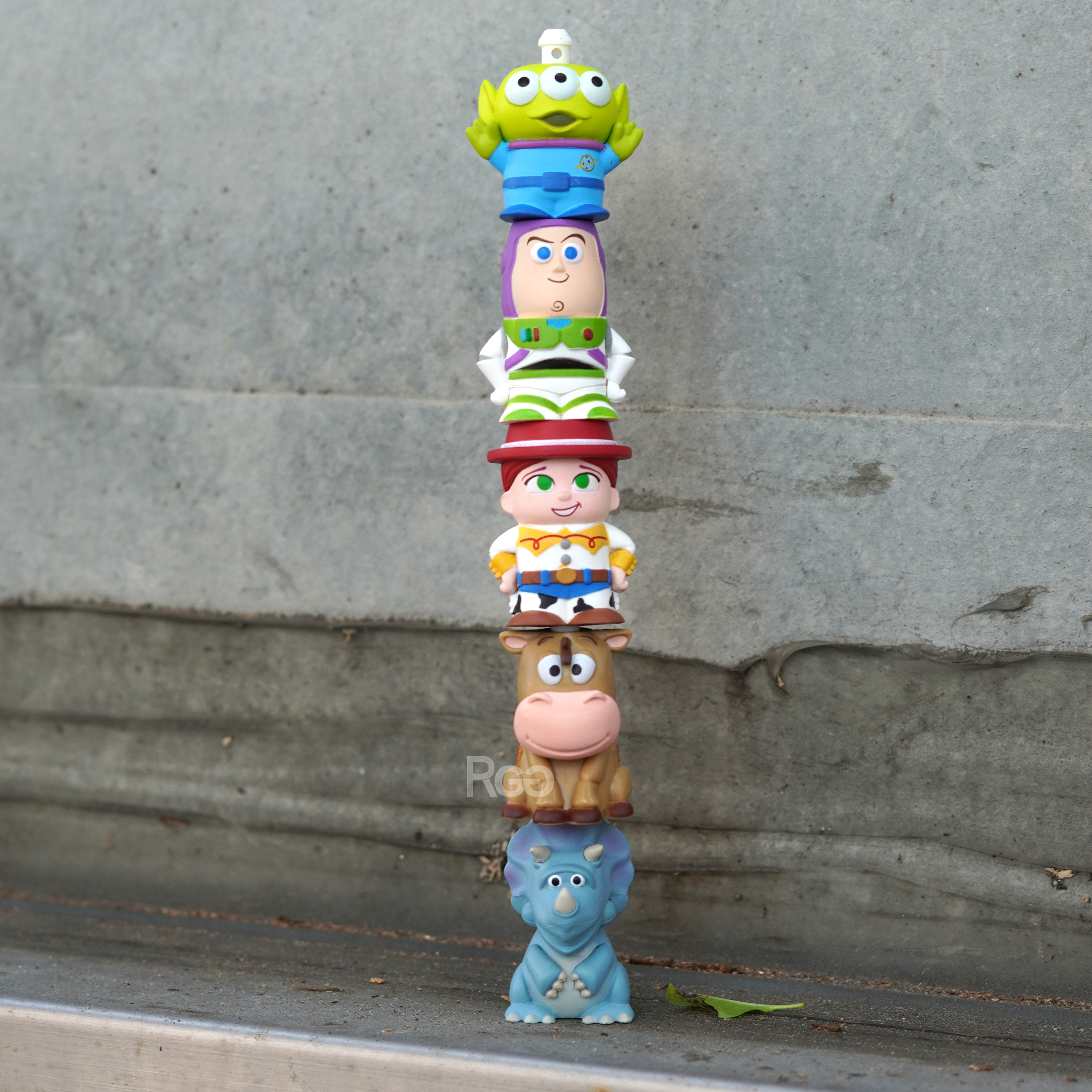 日本🇯🇵多美TAKARA TOMY 玩具總動員 疊疊公仔吊飾P2 扭蛋公仔