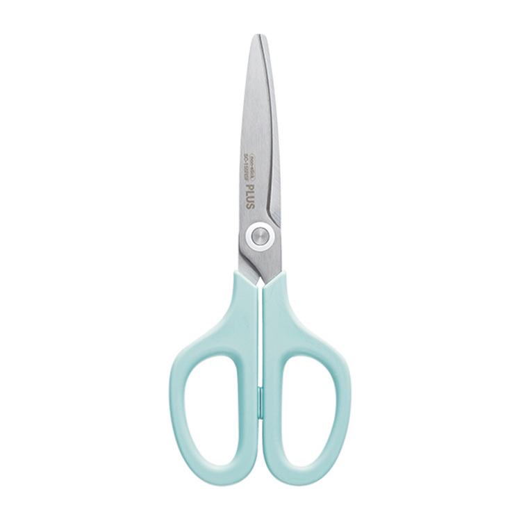 【PLUS】SC-155RSF 透明不沾膠弧線剪刀