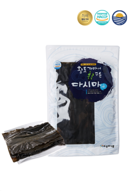 【HAESALI】韓國產乾烤海帶（在黃土窯中烘烤的海帶）80g ︱  [此日期前最佳: 2023.05.01]