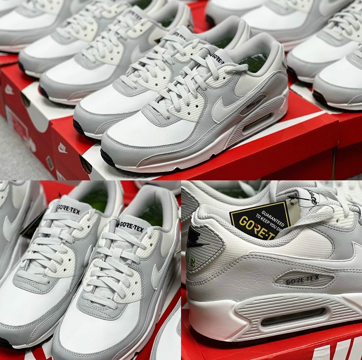🔥現貨Gore-Tex防水Nike Air Max 90 GTX 'Grey/White'