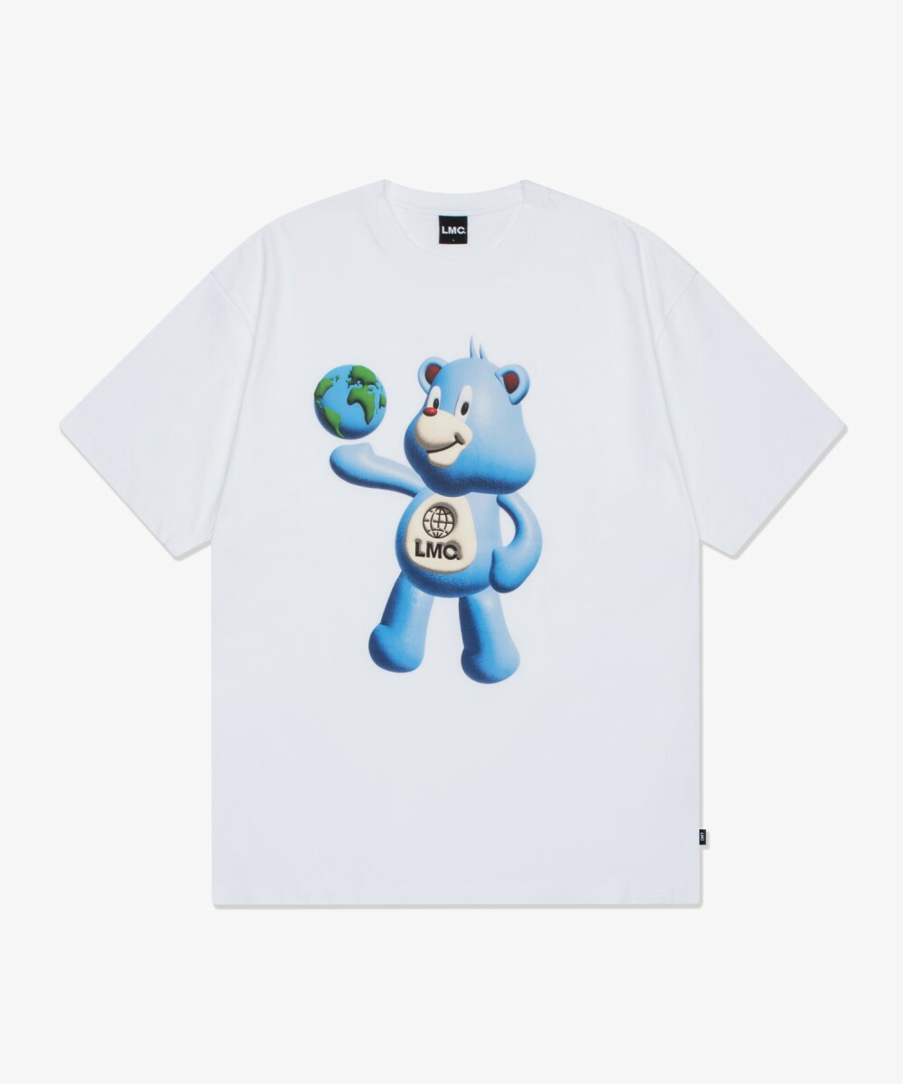 [ LMC]★24SS★韓国人気★EMB BEAR STRIPE TEE MUSINSA | LMC EMB BEAR STRIPE TEE black