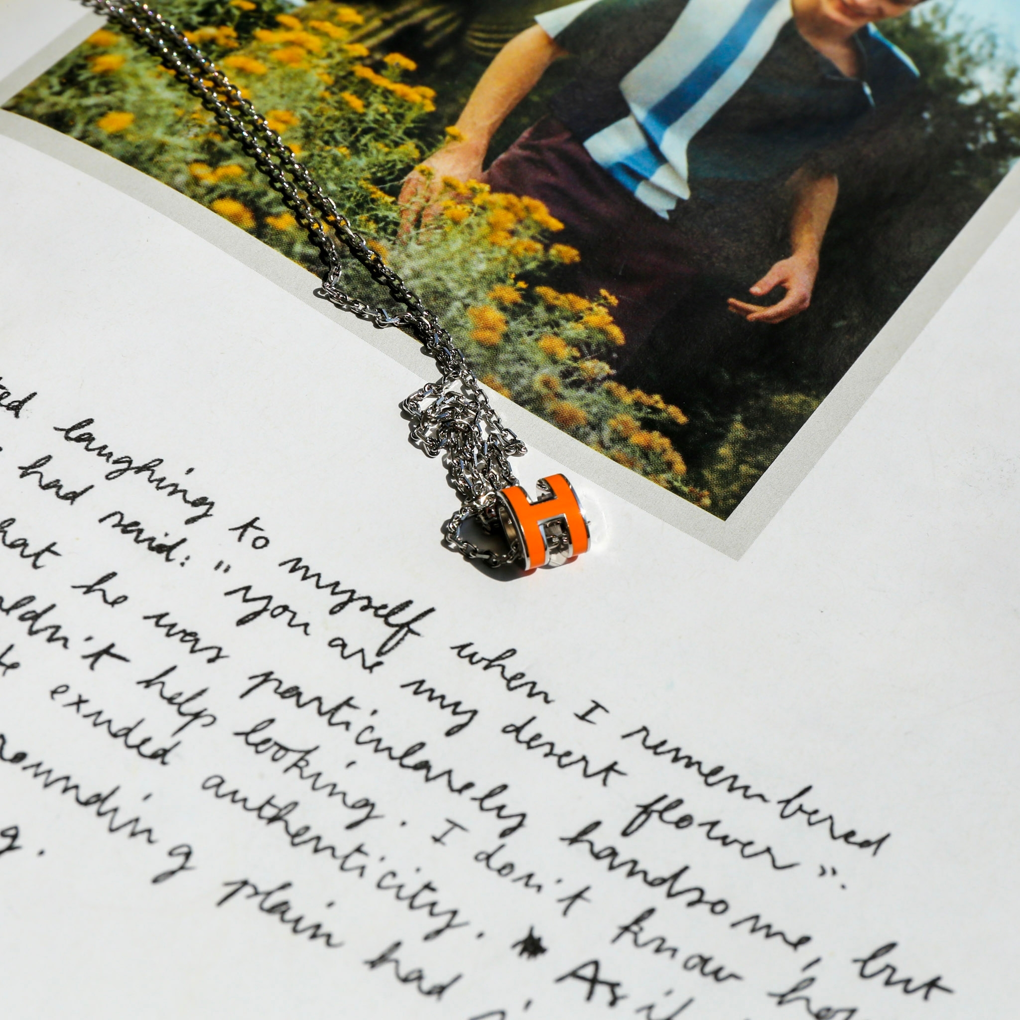 Hermes Pop H Mini Necklace