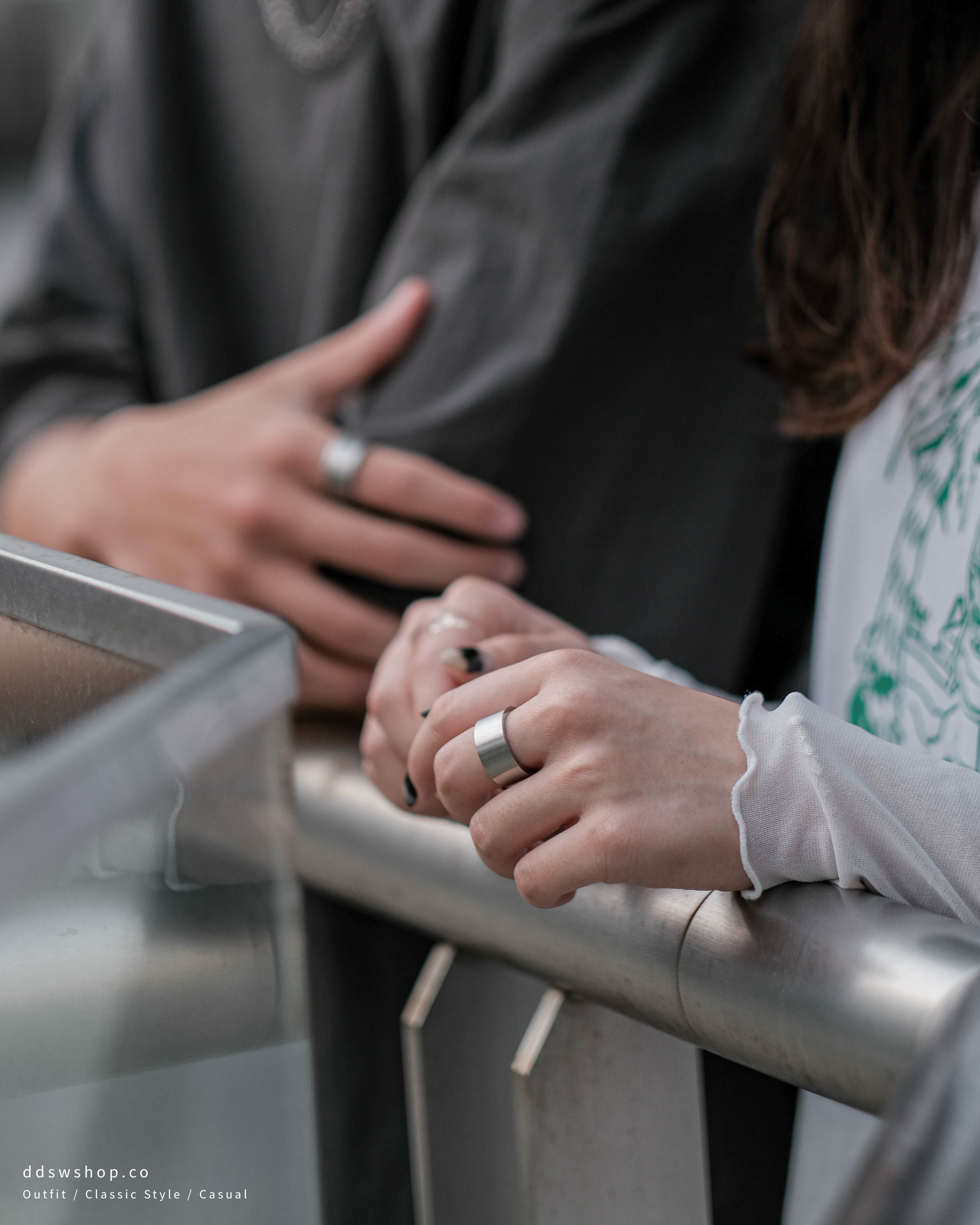 D.ecorate 粗曠質感戒指