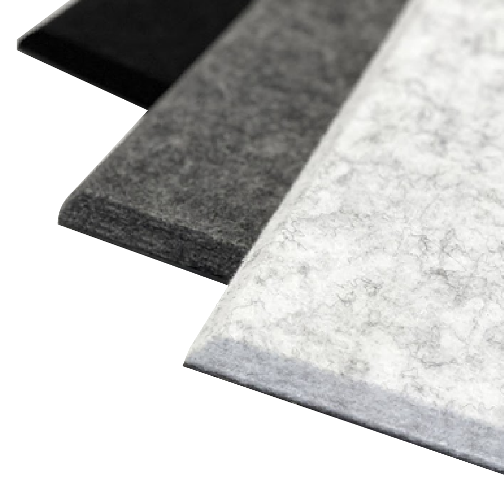 音場優化嚴選 音場優化嚴選 / 立體纖維吸音板(五片入)(長方形)(9色) 第 2 張圖片｜三峽配件 / 週邊