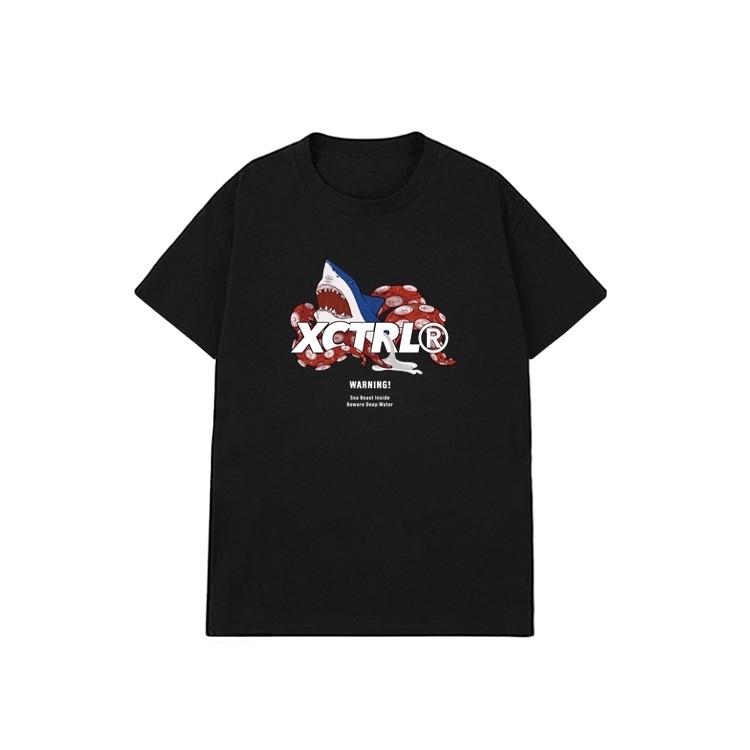 XCTRL 海底生物短T-黑